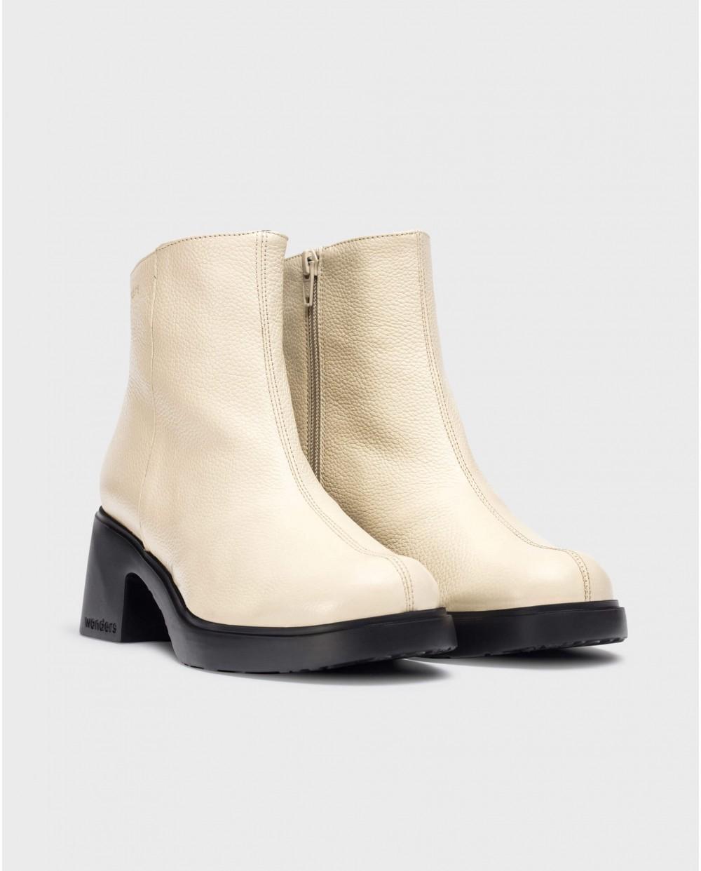 wonders Botines RUBI Crema Grandes ahorros