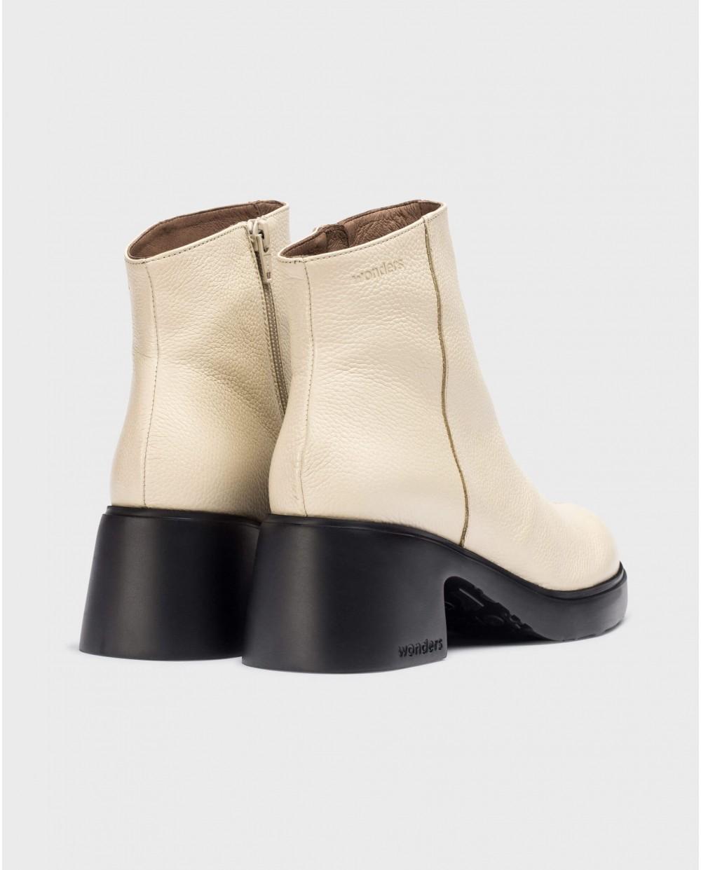 wonders Botines RUBI Crema Grandes ahorros