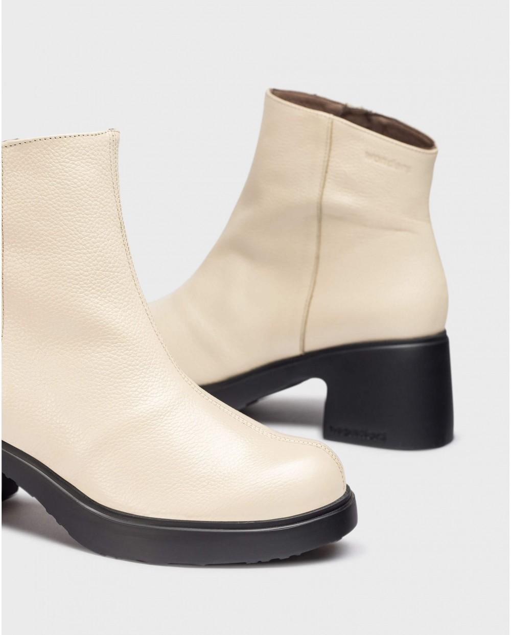 wonders Botines RUBI Crema Grandes ahorros