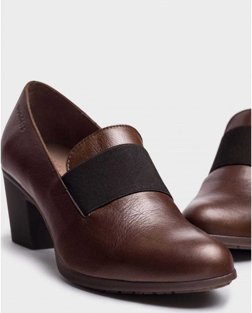 wonders Zapato elástico marrón Precio ultrabajo