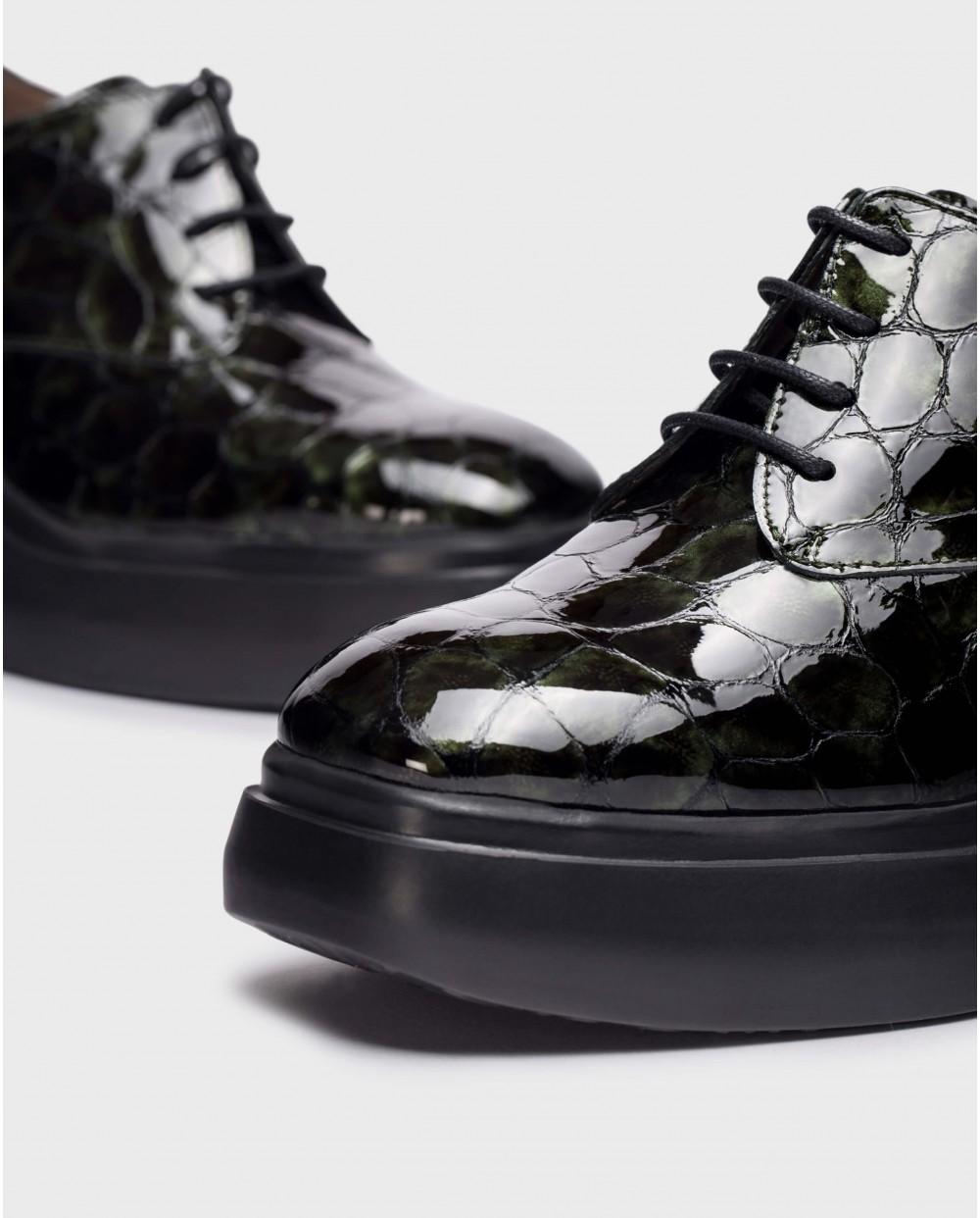 wonders Zapato Blucher plataforma Ofertas