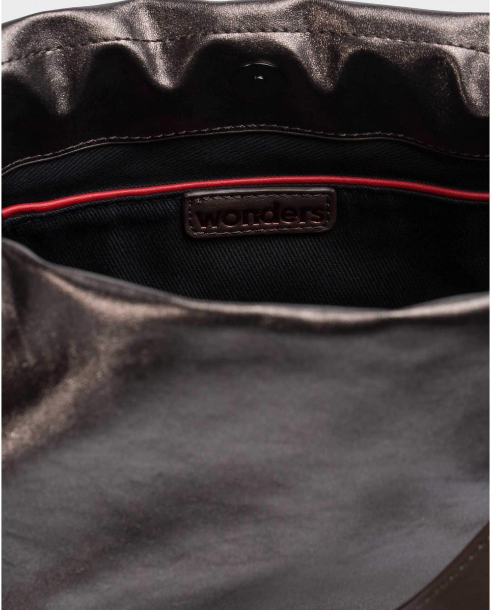 wonders Bolso PEARL Marrón Venta caliente