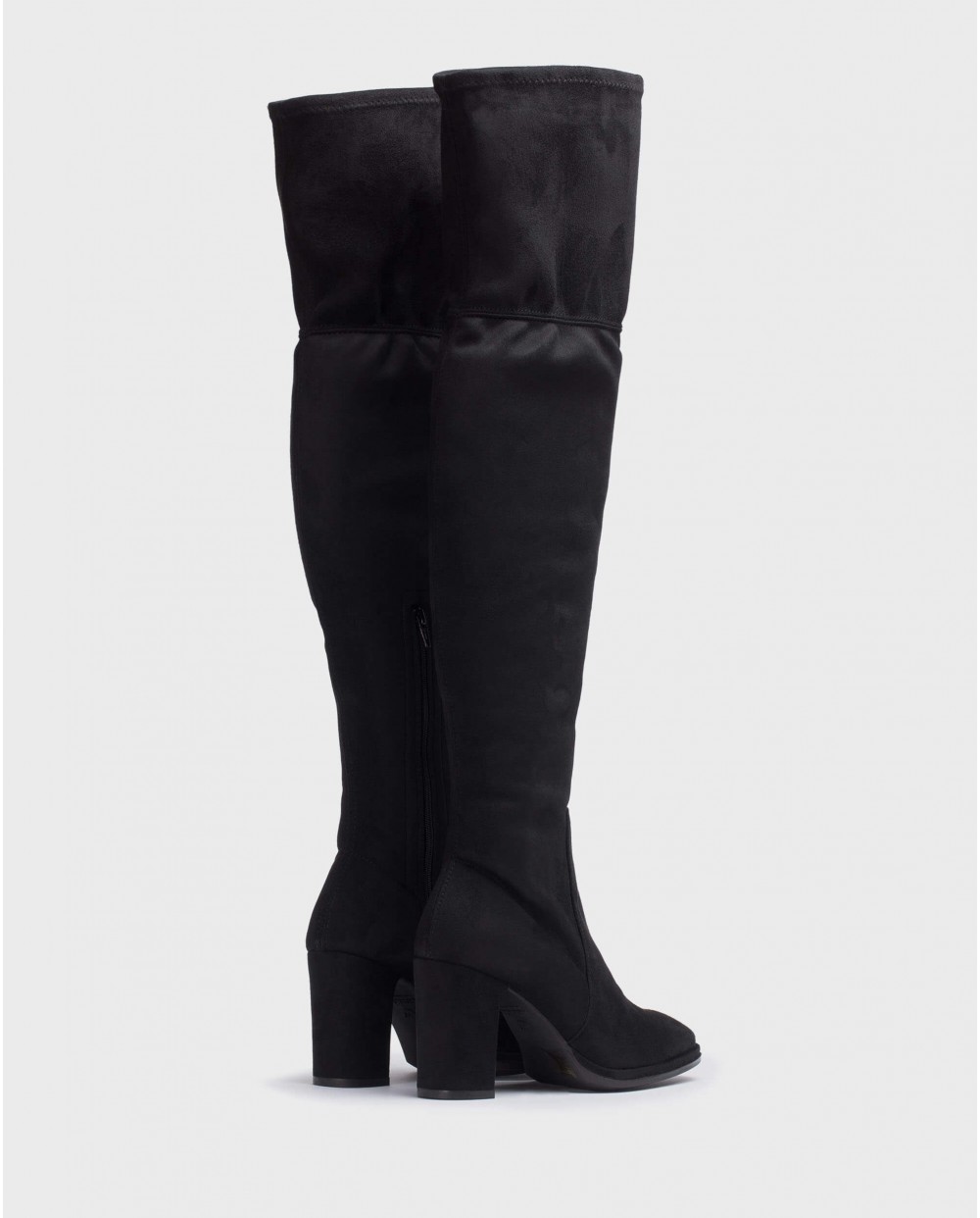 wonders Bota mosquetera AUSTER Negro Rebajas online