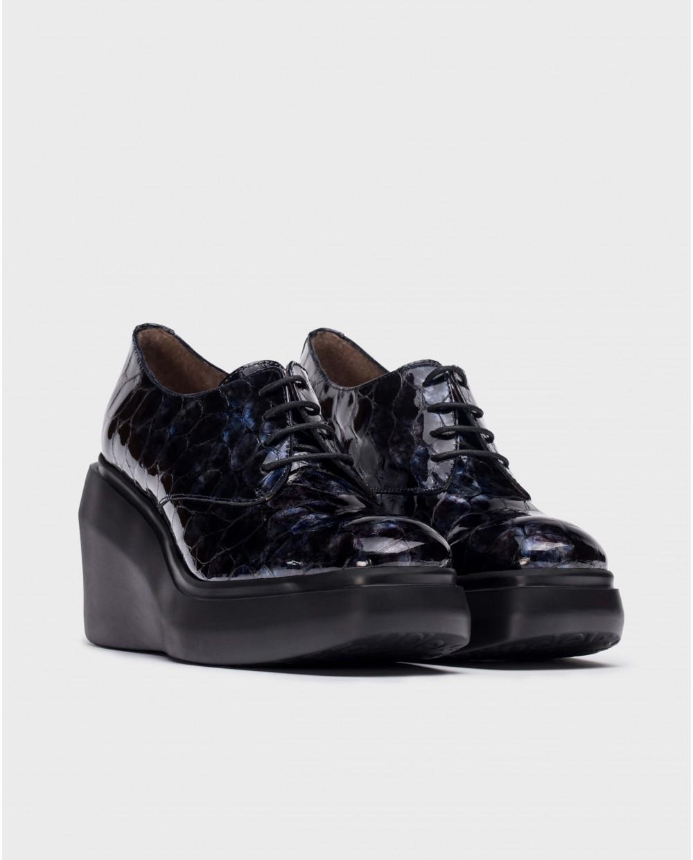 wonders Zapato Blucher plataforma Rebajas top