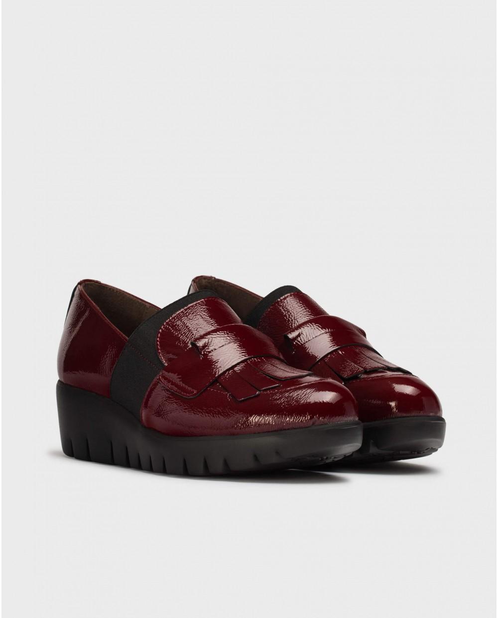 wonders Mocasín KENAI Burdeos Oferta especial