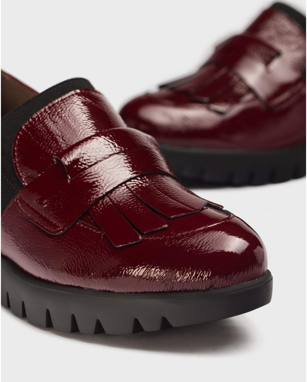 wonders Mocasín KENAI Burdeos Oferta especial