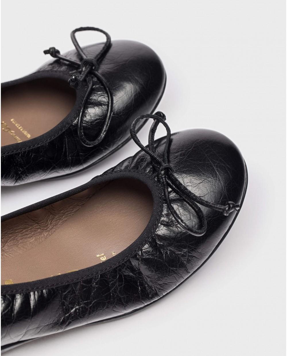 wonders Bailarina BO Negro Superdescuento