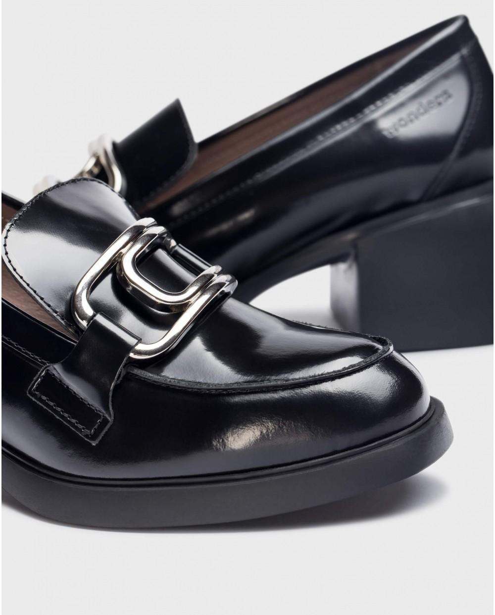 wonders Mocasín KIMBA negro Descuento por venta flash