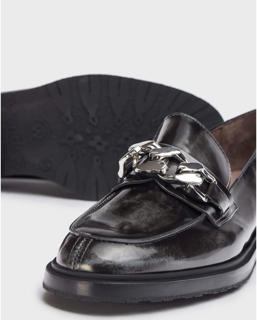 wonders Mocasines SURI Gris Ofertas de temporada