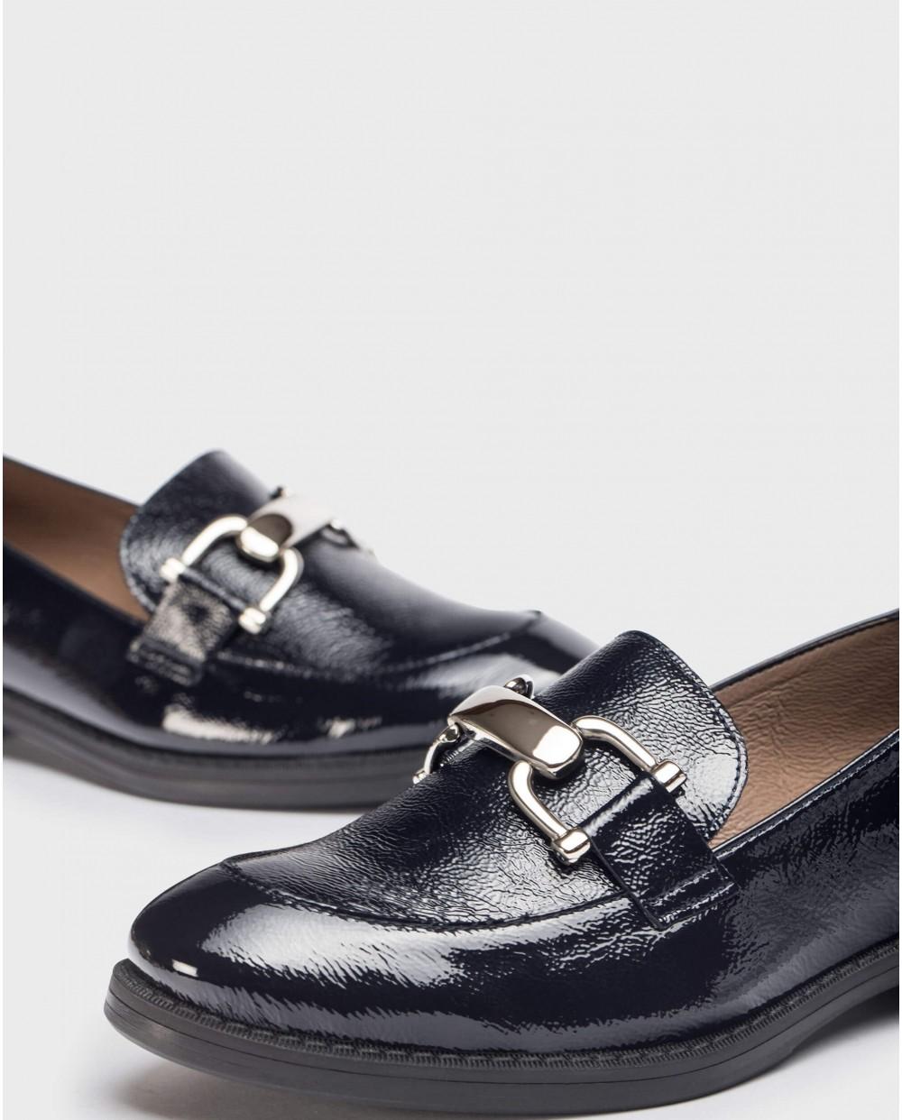 wonders Mocasines LORIN Azules Grandes ahorros