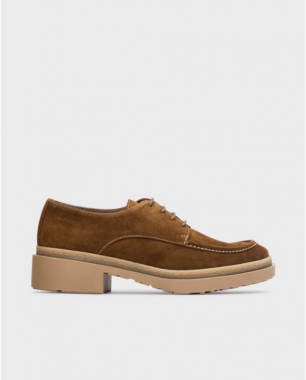 wonders Bluchers BEA Mocha Liquidación