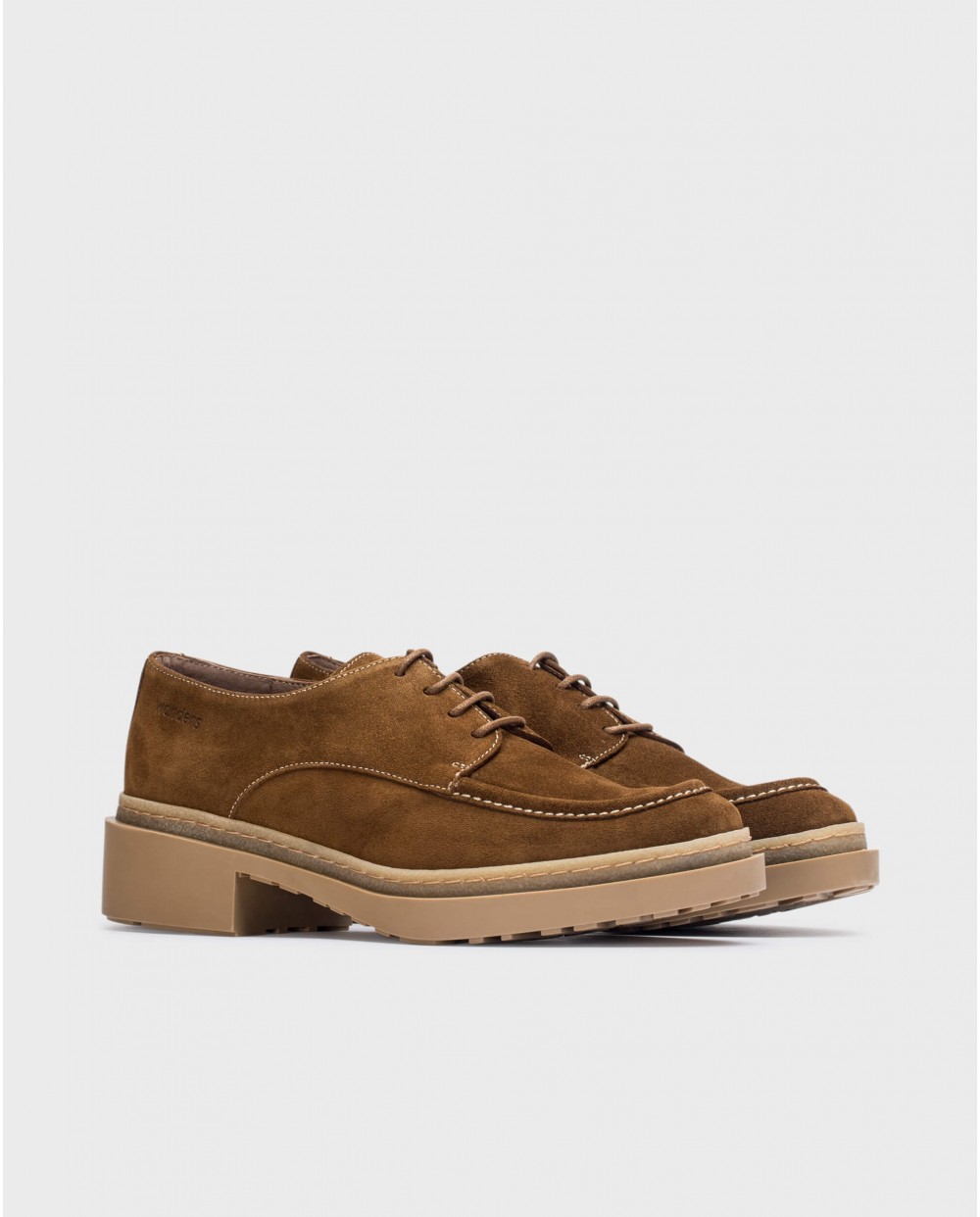 wonders Bluchers BEA Mocha Liquidación