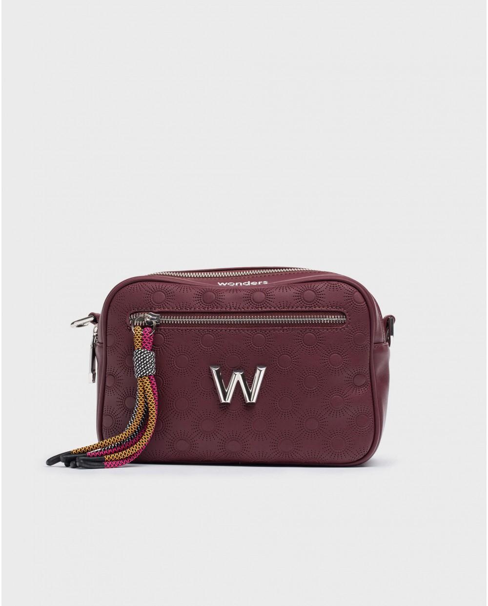 wonders Bolso FLEUR Burdeos Rebajas top