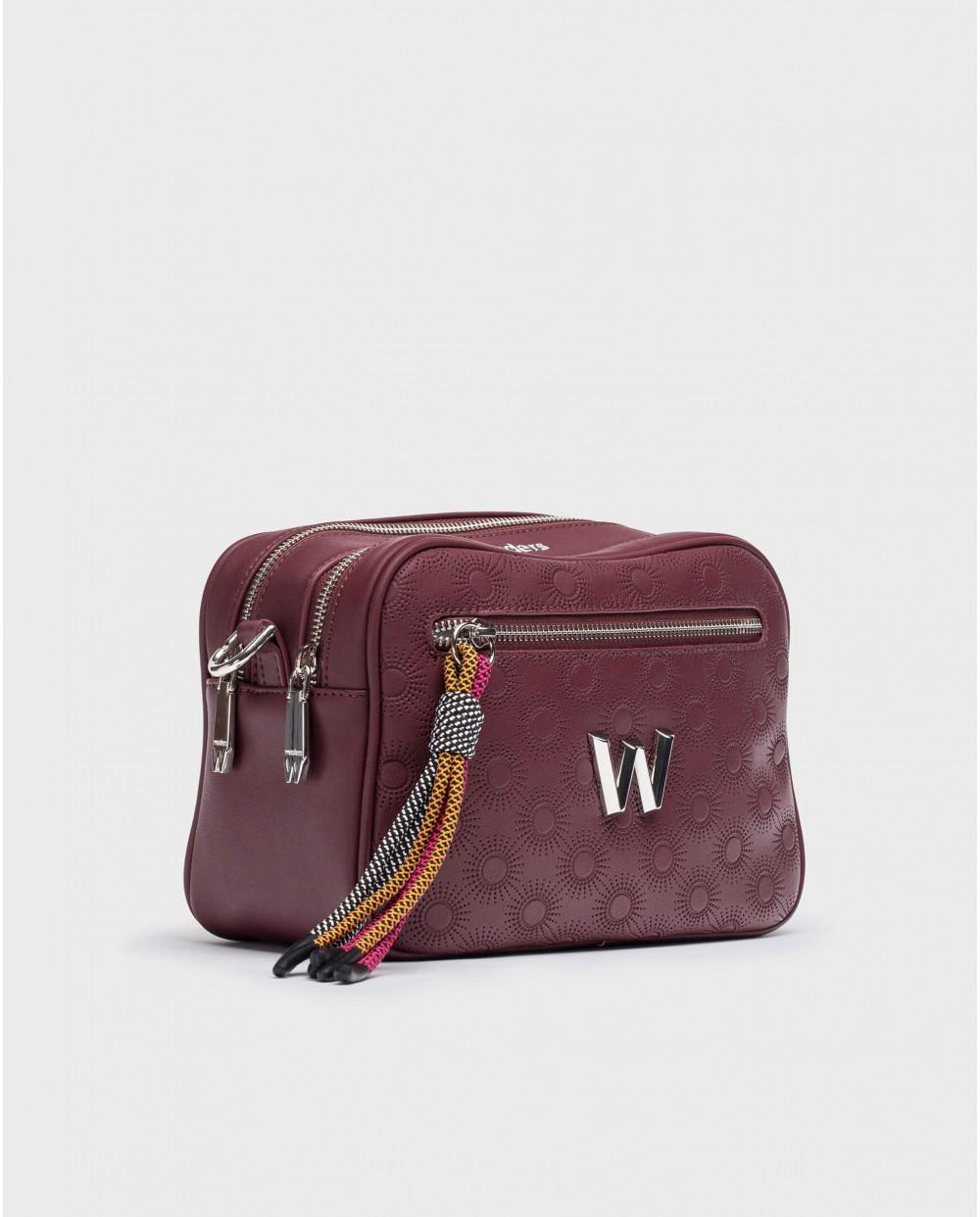 wonders Bolso FLEUR Burdeos Rebajas top