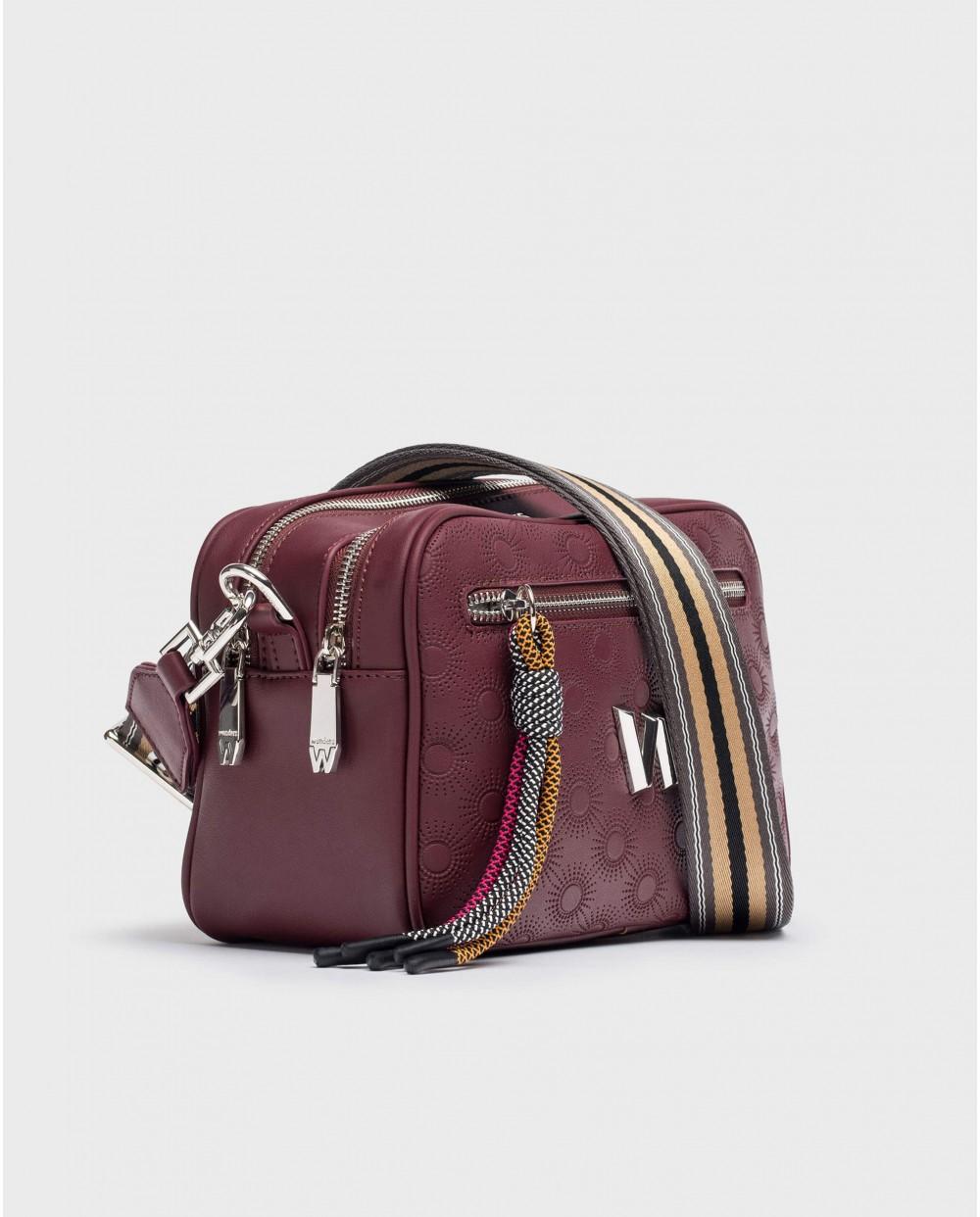 wonders Bolso FLEUR Burdeos Rebajas top
