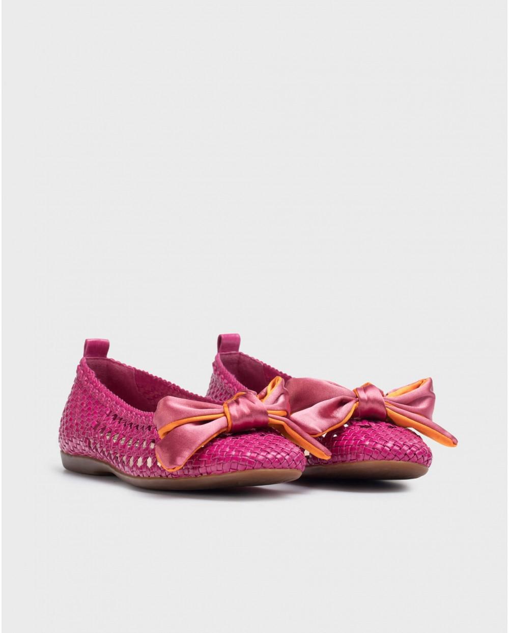 wonders Bailarina BOW Fucsia Precio de fábrica