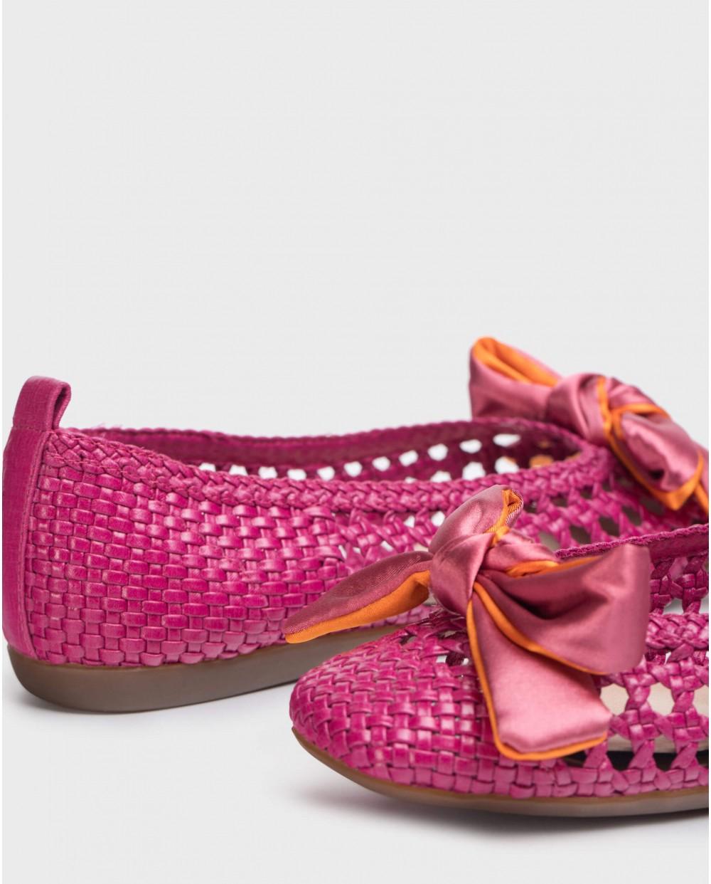 wonders Bailarina BOW Fucsia Precio de fábrica