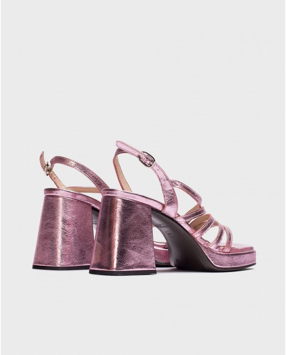 wonders Sandalias GARLI Rosa Envío internacional gratuito
