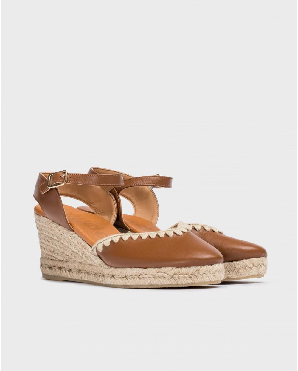 wonders Cuñas MALIBU Marrón En oferta