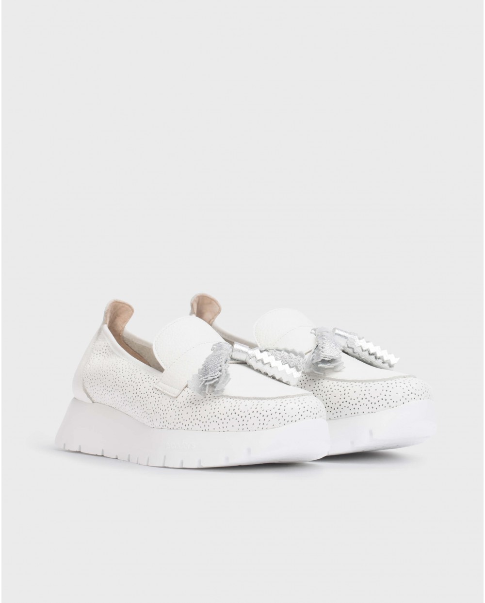 wonders Mocasín MATERIA Blanco Grandes ahorros