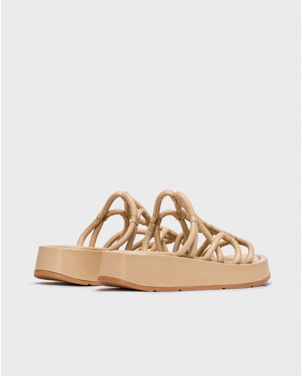 wonders Sandalias cuña ELADIA Beige Outlet online