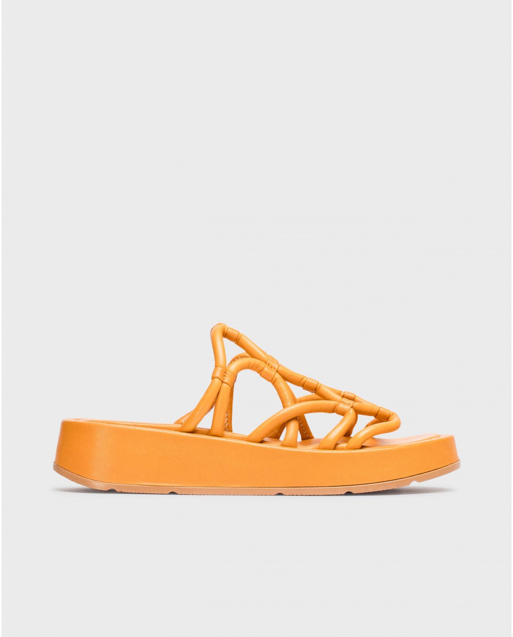 wonders Sandalias cuña ELADIA Naranja Descuento