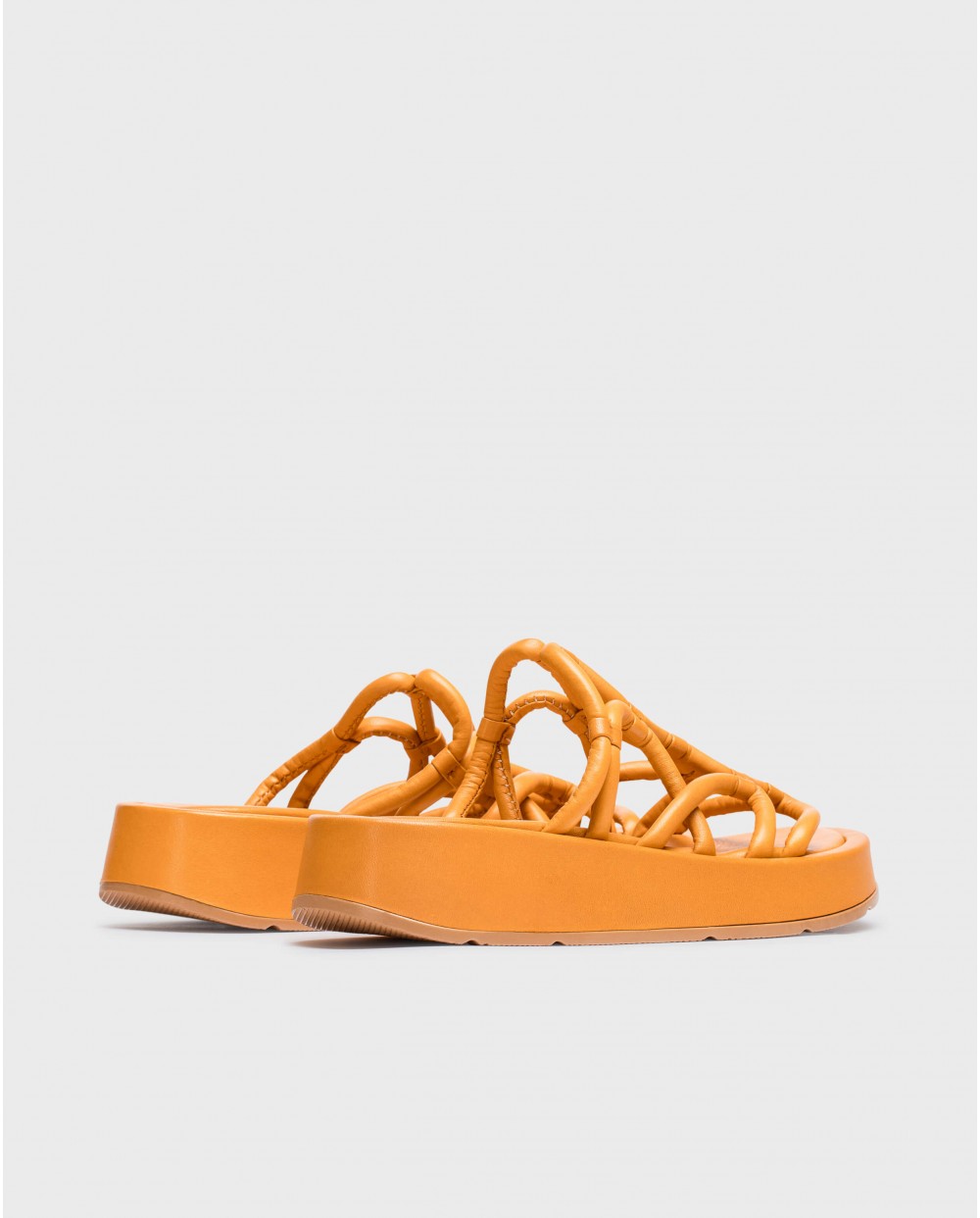 wonders Sandalias cuña ELADIA Naranja Descuento