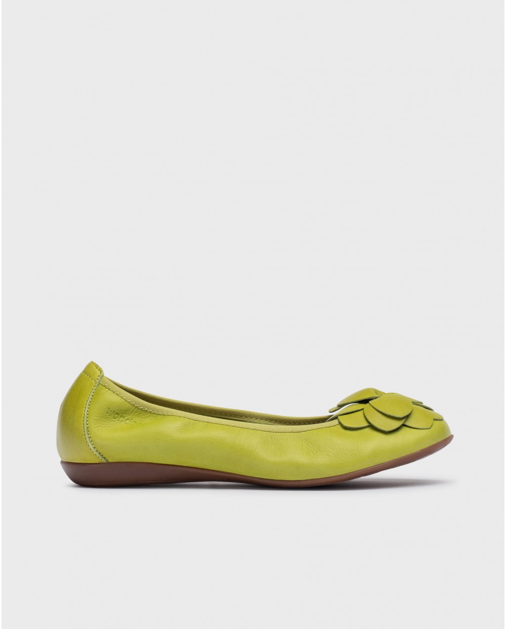 wonders Bailarina PRAGA Verde Tienda