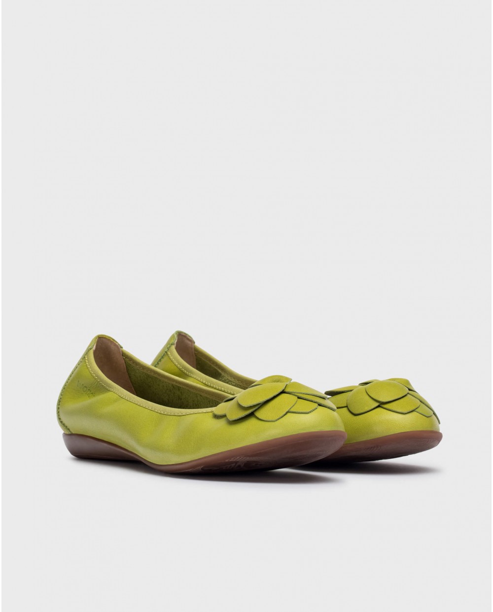wonders Bailarina PRAGA Verde Tienda