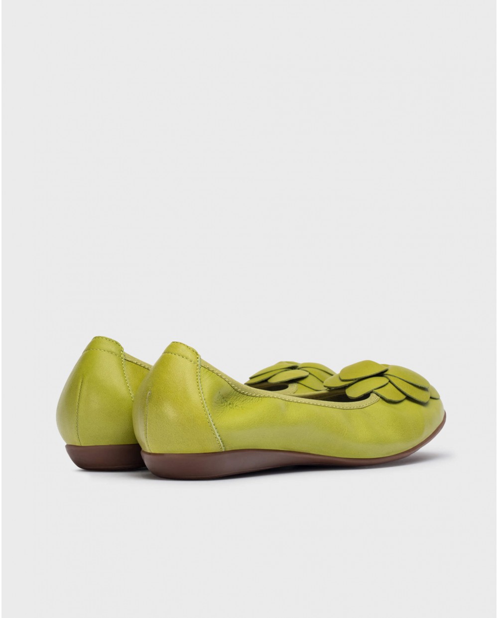 wonders Bailarina PRAGA Verde Tienda