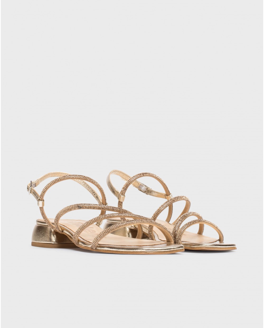 wonders Sandalias DIONE Platino Mejor oferta