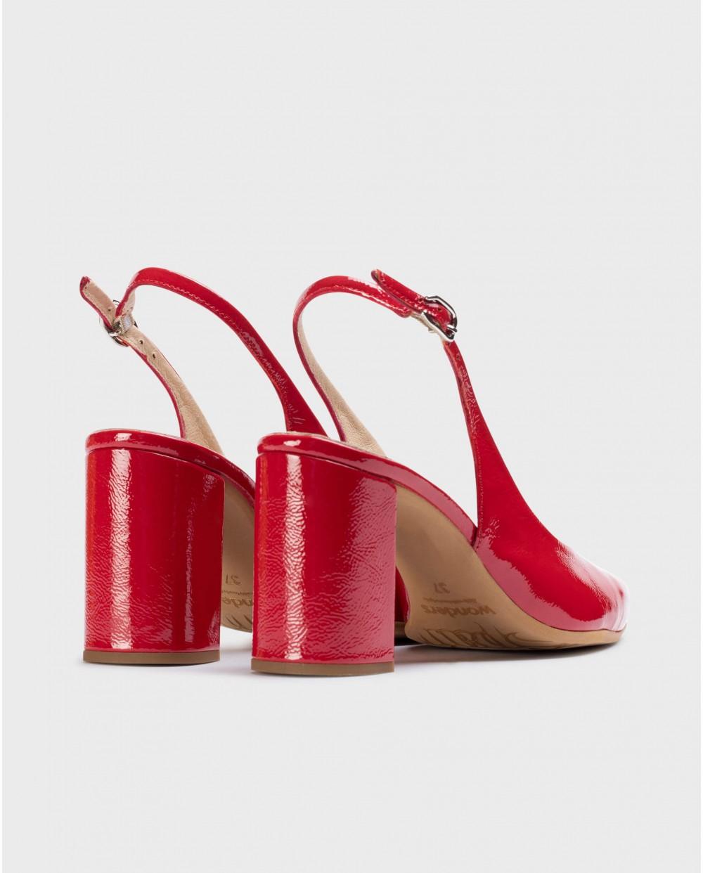 wonders Zapatos de tacón VILMA Rojo Envío gratis