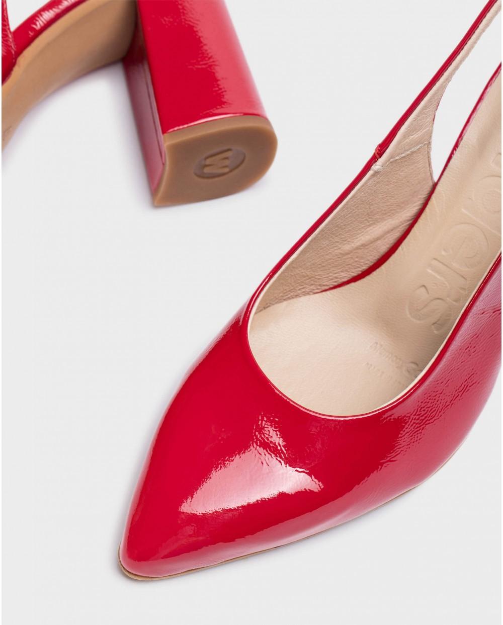 wonders Zapatos de tacón VILMA Rojo Envío gratis