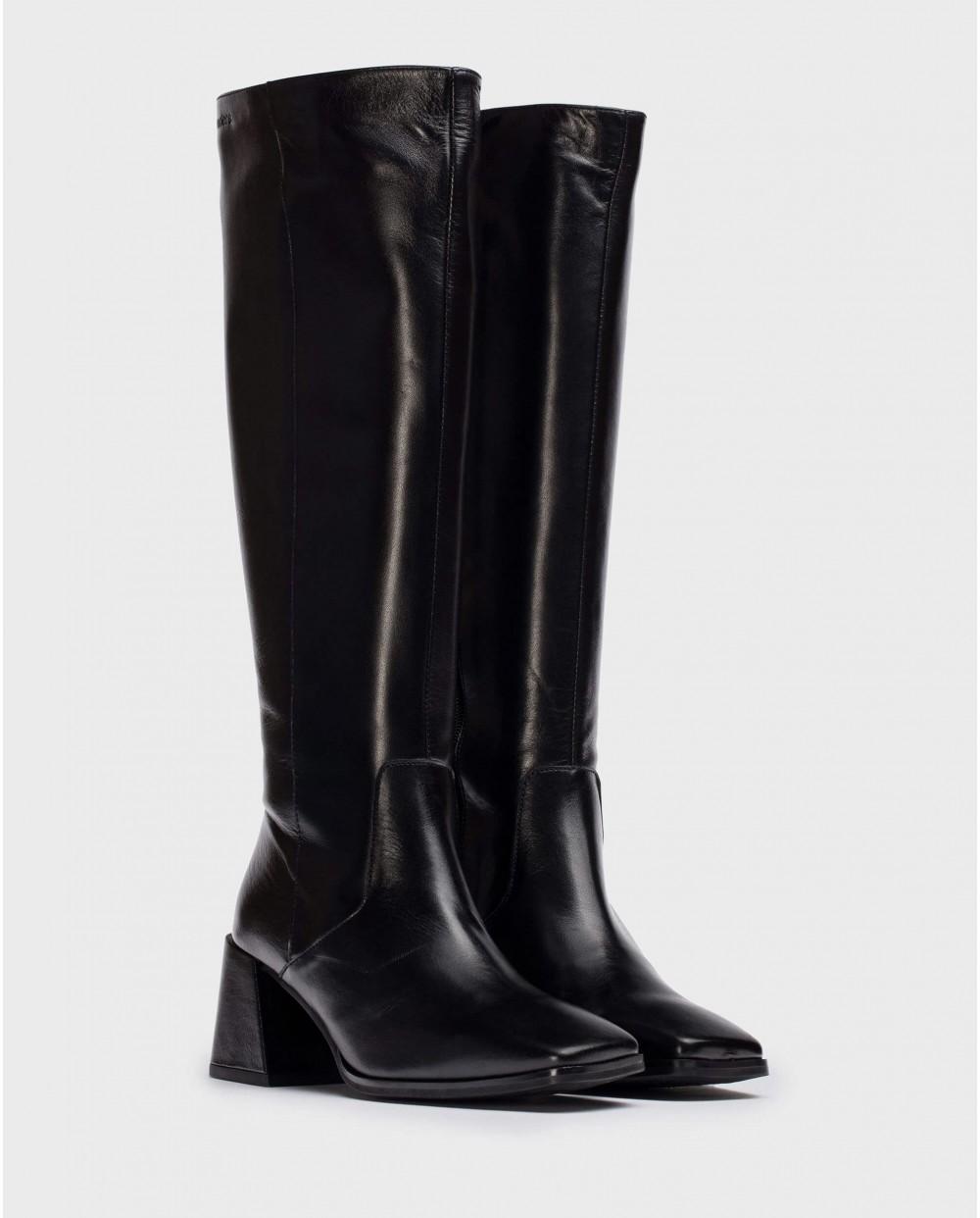 wonders Botas LOVE negro ÚLTIMAS EDICIONES