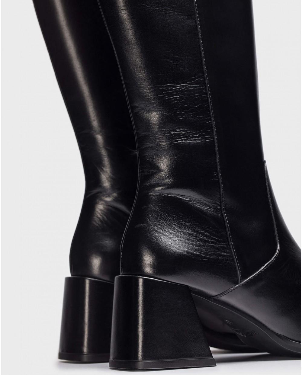 wonders Botas LOVE negro ÚLTIMAS EDICIONES