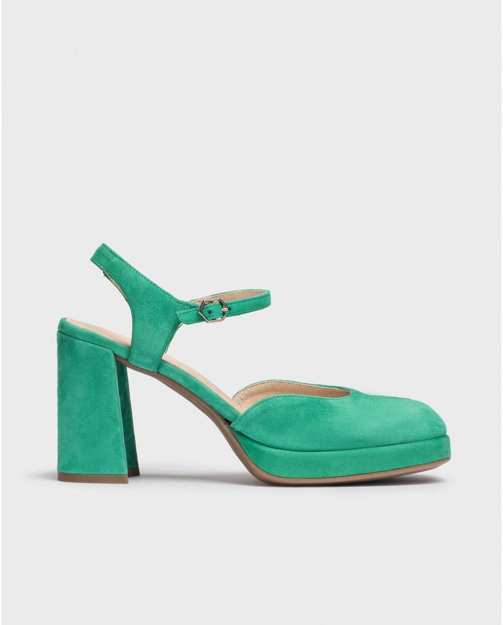 wonders Zapato BLUE Verde