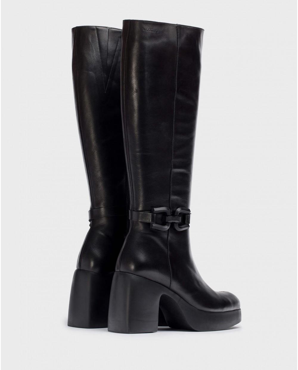 wonders Botas CALISTO Negras Último día