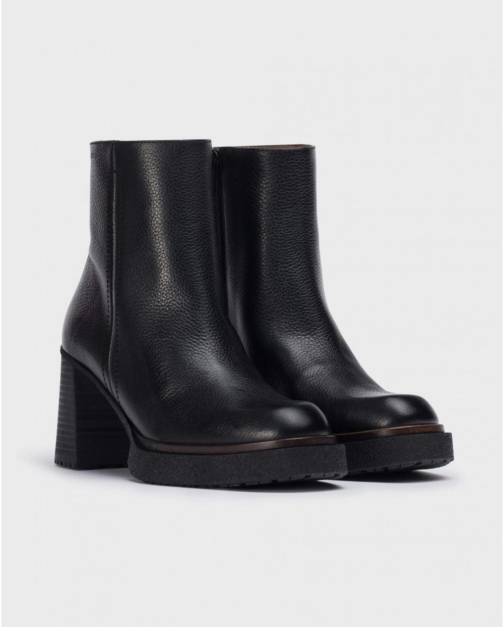wonders Botín MIERA Negro Oferta especial de fábrica