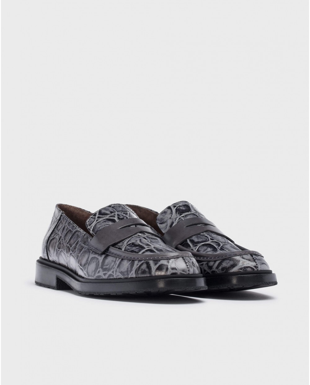 wonders Mocasines NED Gris Superdescuento