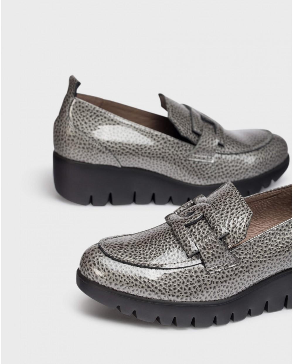wonders Mocasín RINGS Gris Grandes descuentos