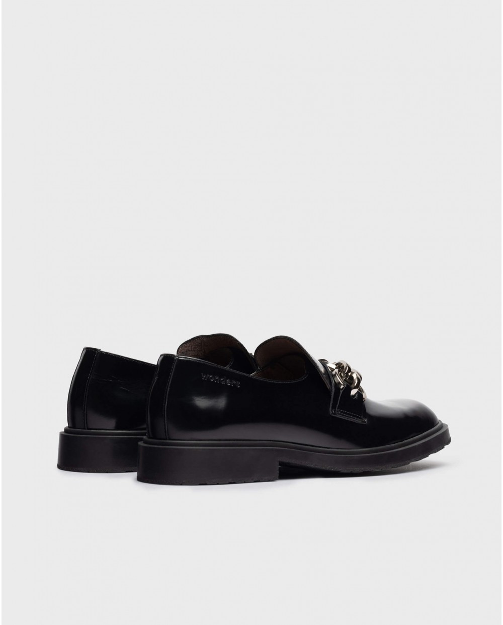 wonders Mocasín Suri negro Tienda de fábrica