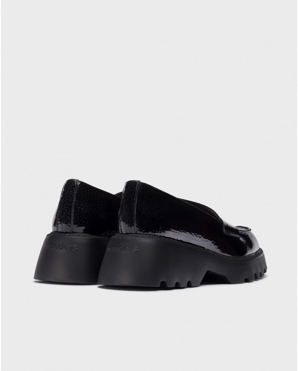 wonders Mocasines DEVINA Negros Descuentos del mes