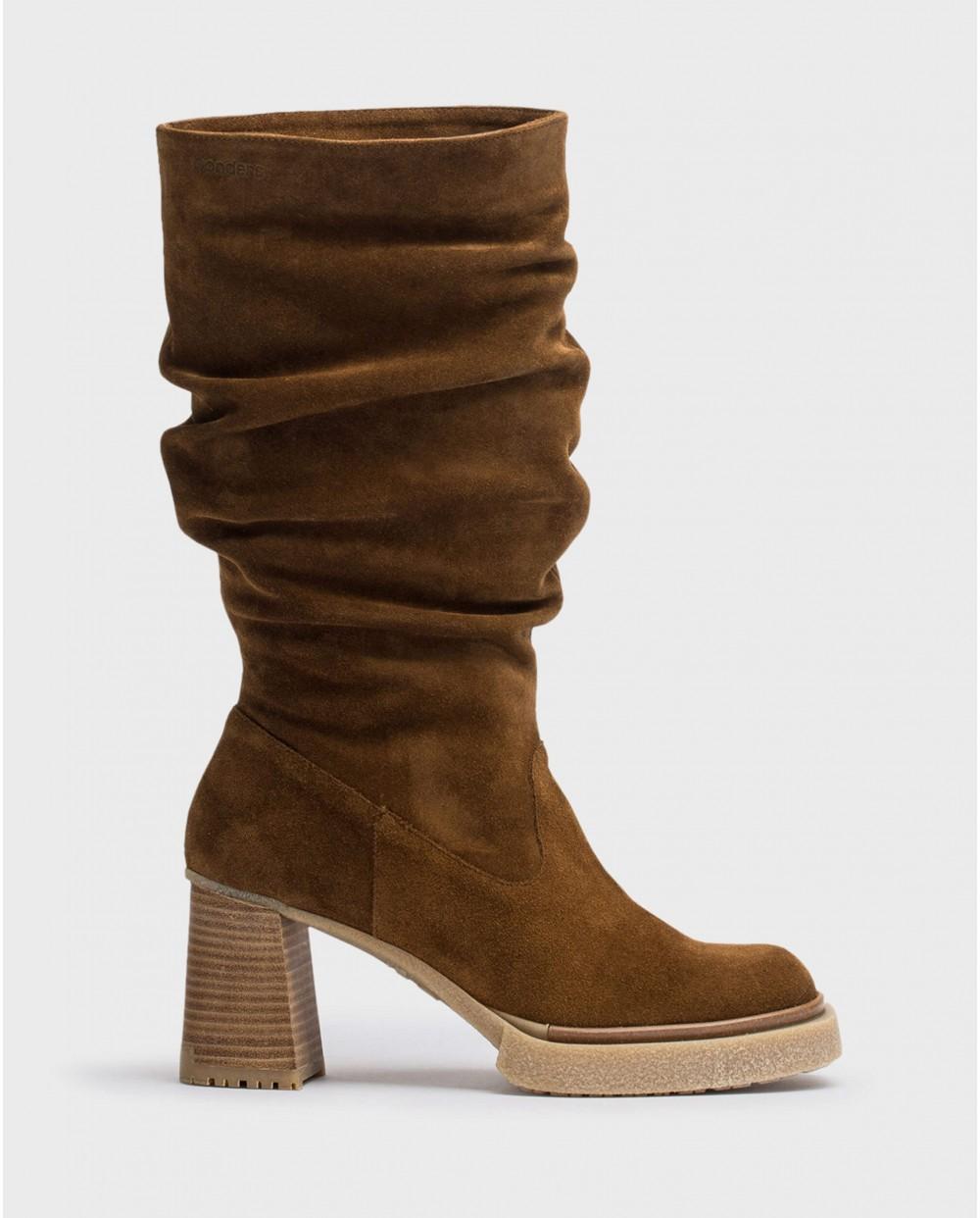 wonders Bota ROSANA marrón Oferta exclusiva