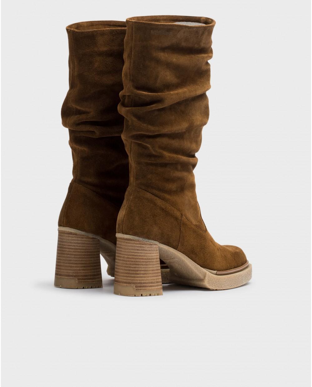 wonders Bota ROSANA marrón Oferta exclusiva