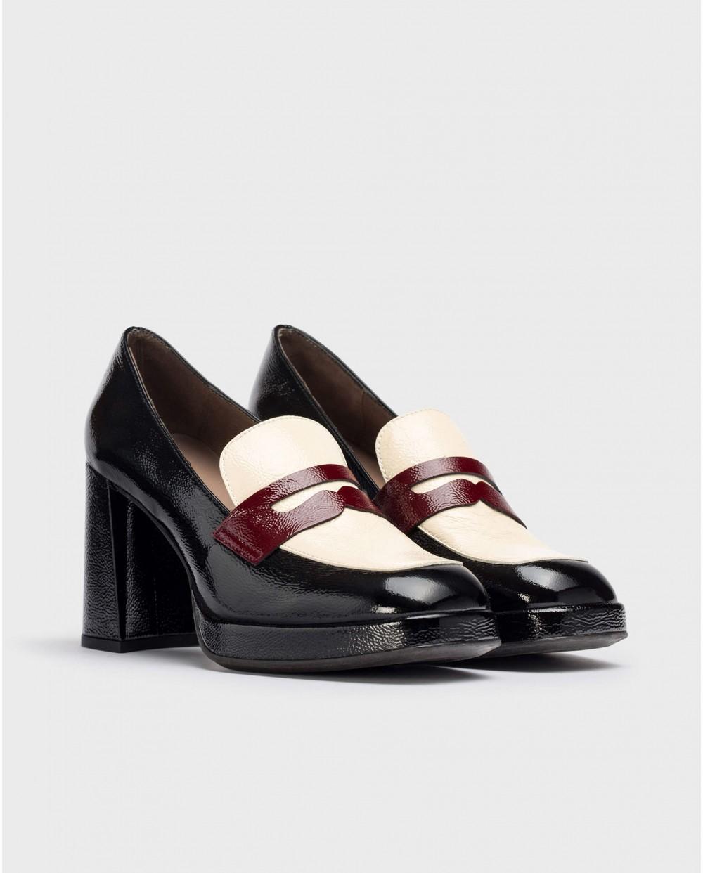 wonders Mocasín CLARK Charol Descuento por venta flash