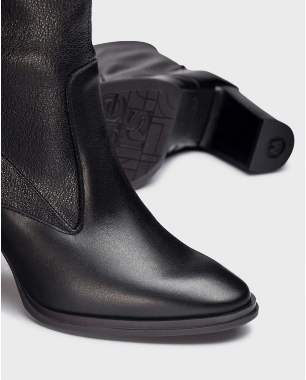 wonders Botines ALIVE Negros Ofertas especiales