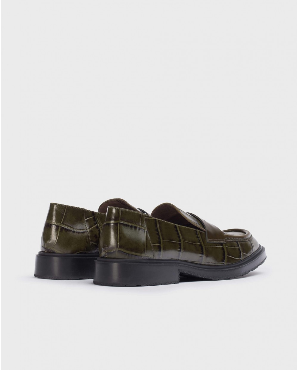 wonders Mocasines NED Verde Coco Rebajas de fin de temporada