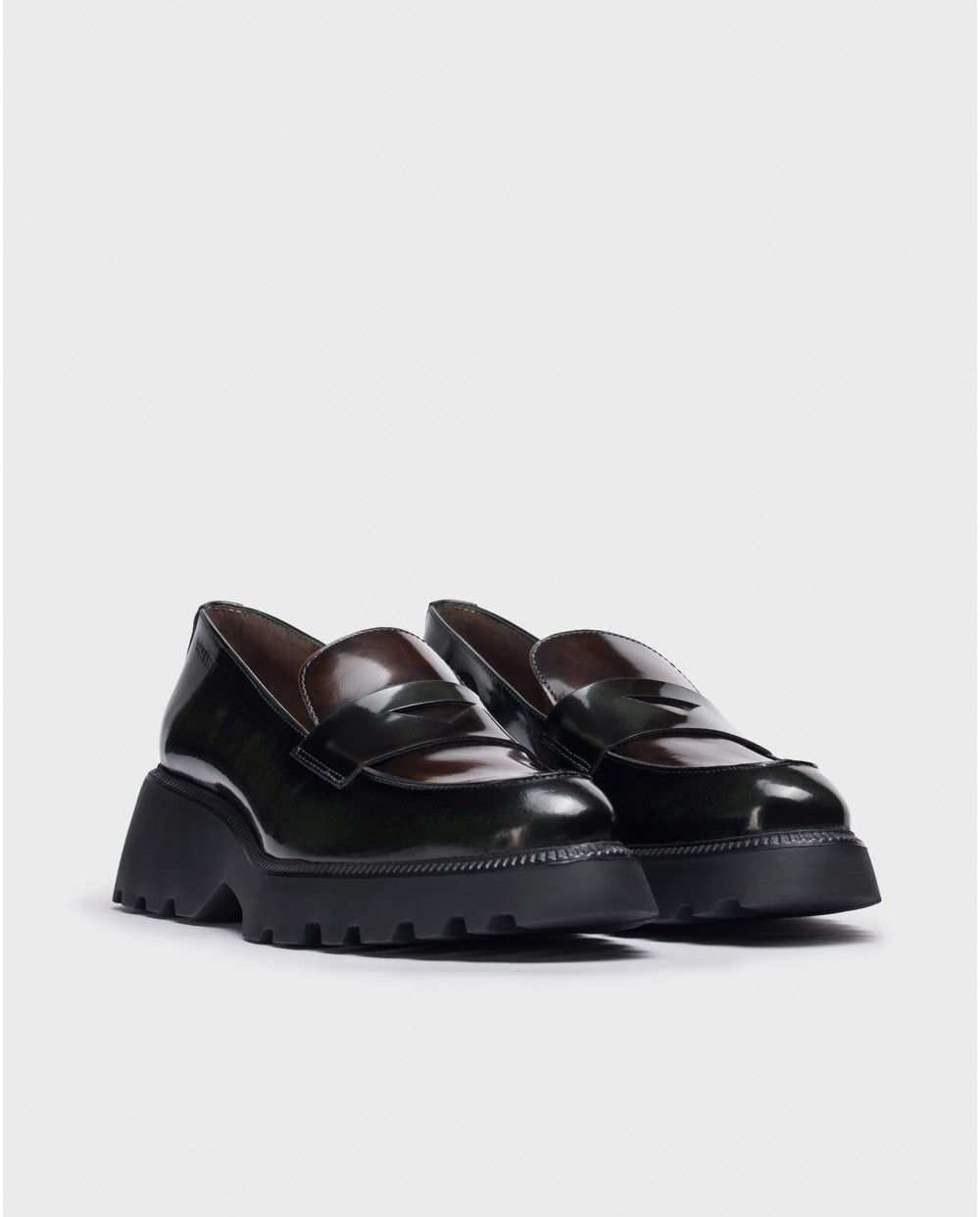 wonders Mocasín DEVINA Verde Precio ultrabajo