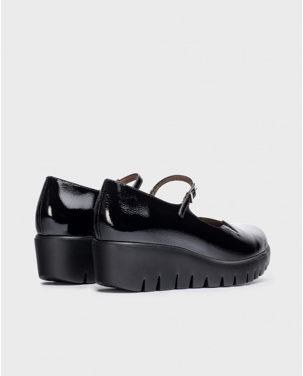 wonders Zapato SEVILLA Negro Rebajas