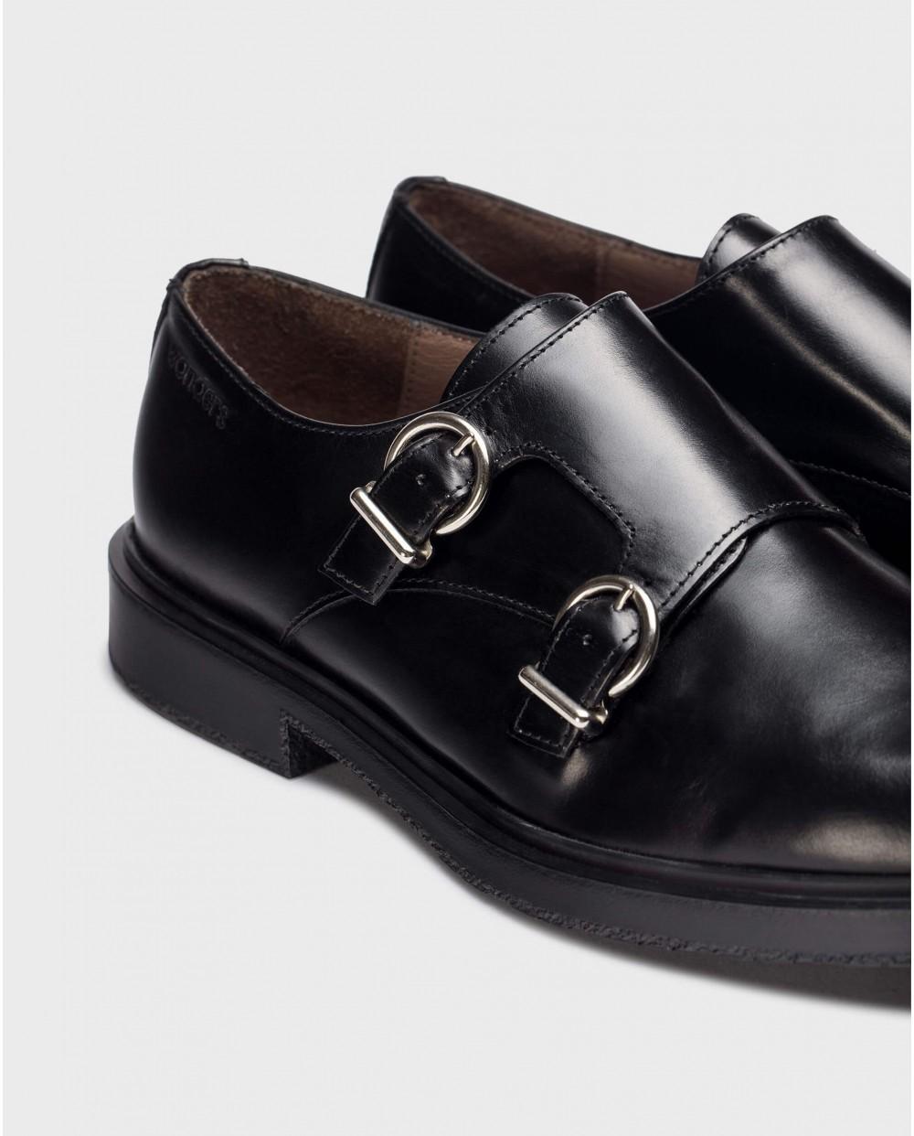 wonders Mocasines ANDERSON Negros Mejor oferta